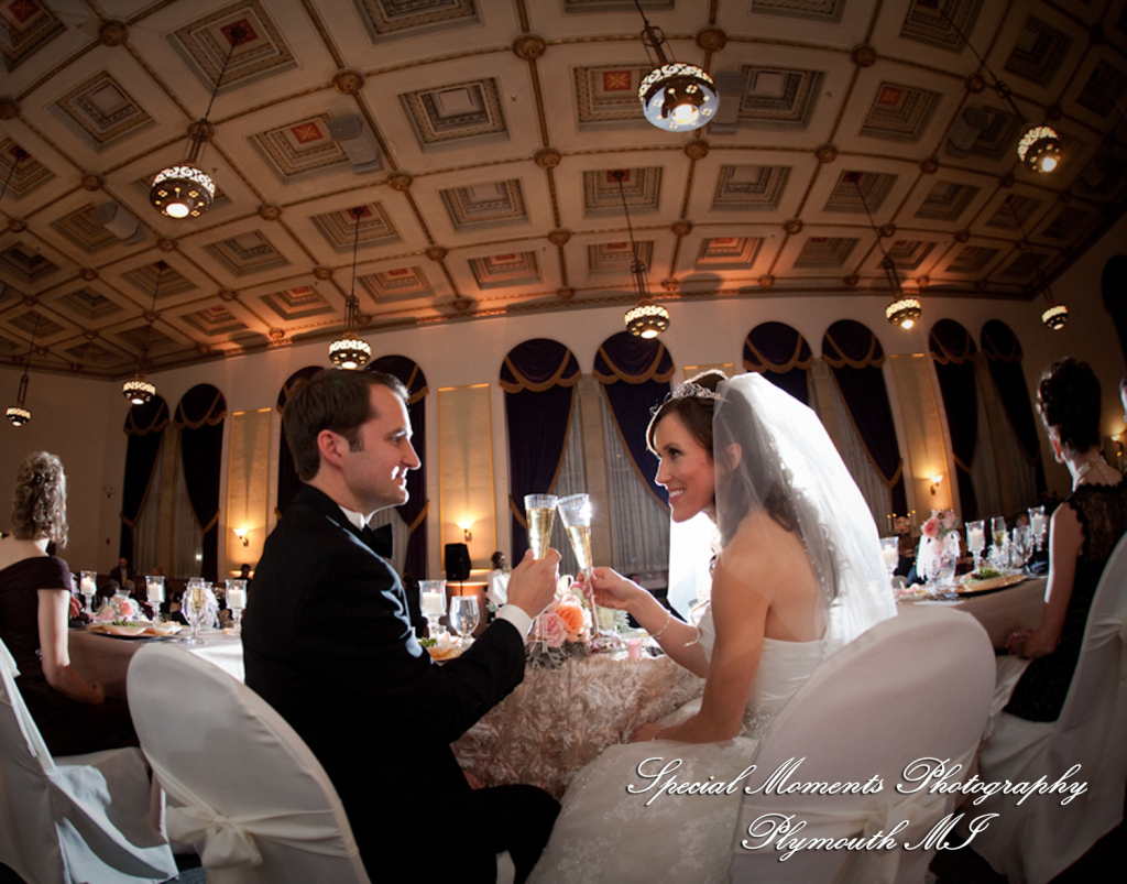 Arielle & Dave at St. John’s Resort Provincial Ballroom MI wedding photography
