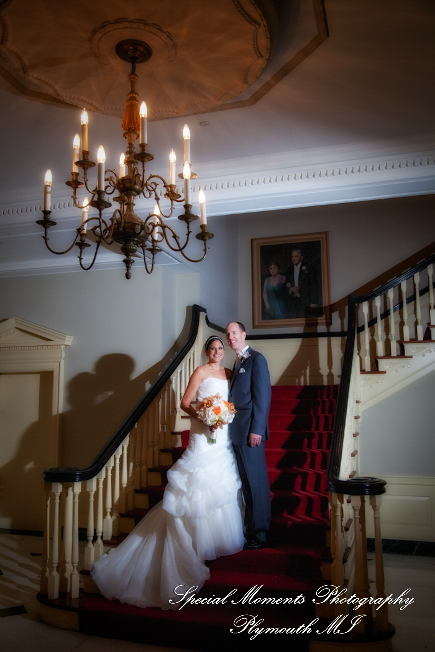 Nicole & Rob at Lovett Hall Greenfield Village Dearborn MI wedding photography