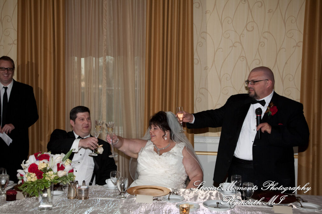 Karen & Rick at Dearborn Inn Autograph Collection Dearborn MI wedding photography
