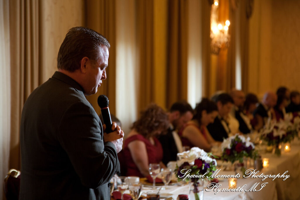 Karen & Rick at Dearborn Inn Autograph Collection Dearborn MI wedding photography