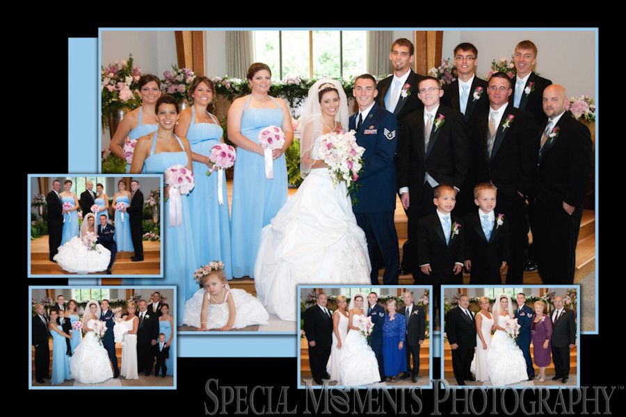 Kuyper College Chapel wedding photograph Grand Rapids MI