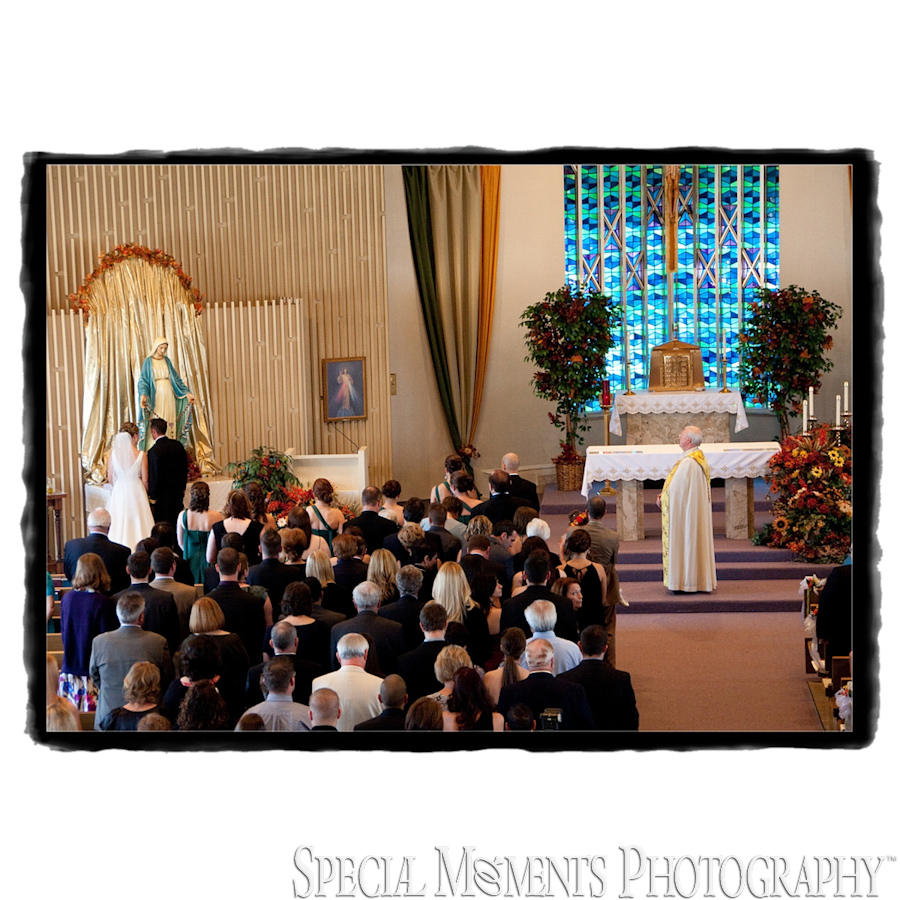 St. Michael the Archangel Catholic wedding photograph Livonia MI