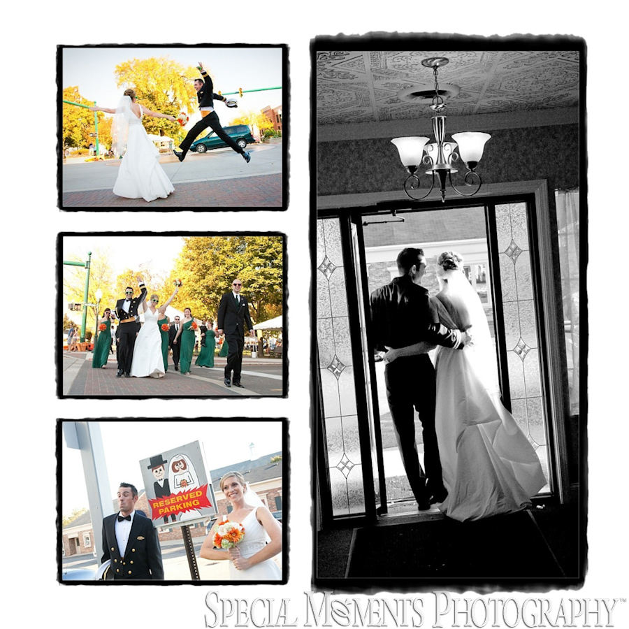 Meeting House Grand Ballroom wedding photograph Plymouth MI