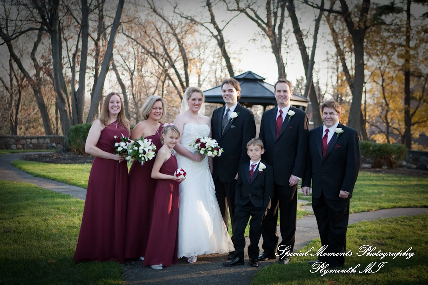 Pine Knob Mansion Clarkston MI wedding photograph