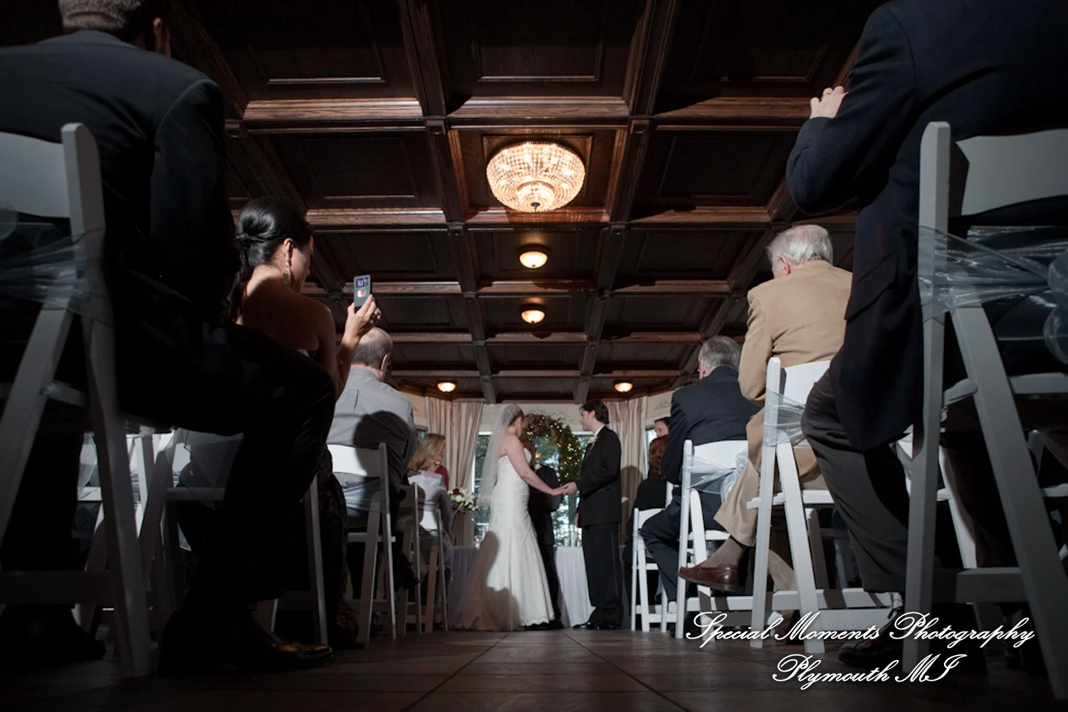 Pine Knob Mansion Clarkston MI wedding photograph