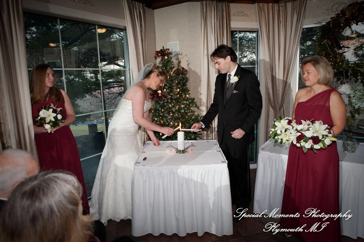 Pine Knob Mansion Clarkston MI wedding photograph