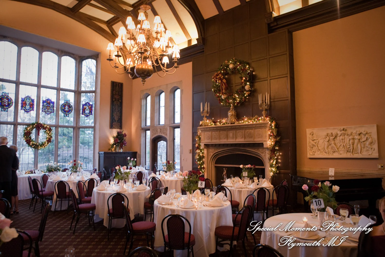 Pine Knob Mansion Clarkston MI wedding photograph