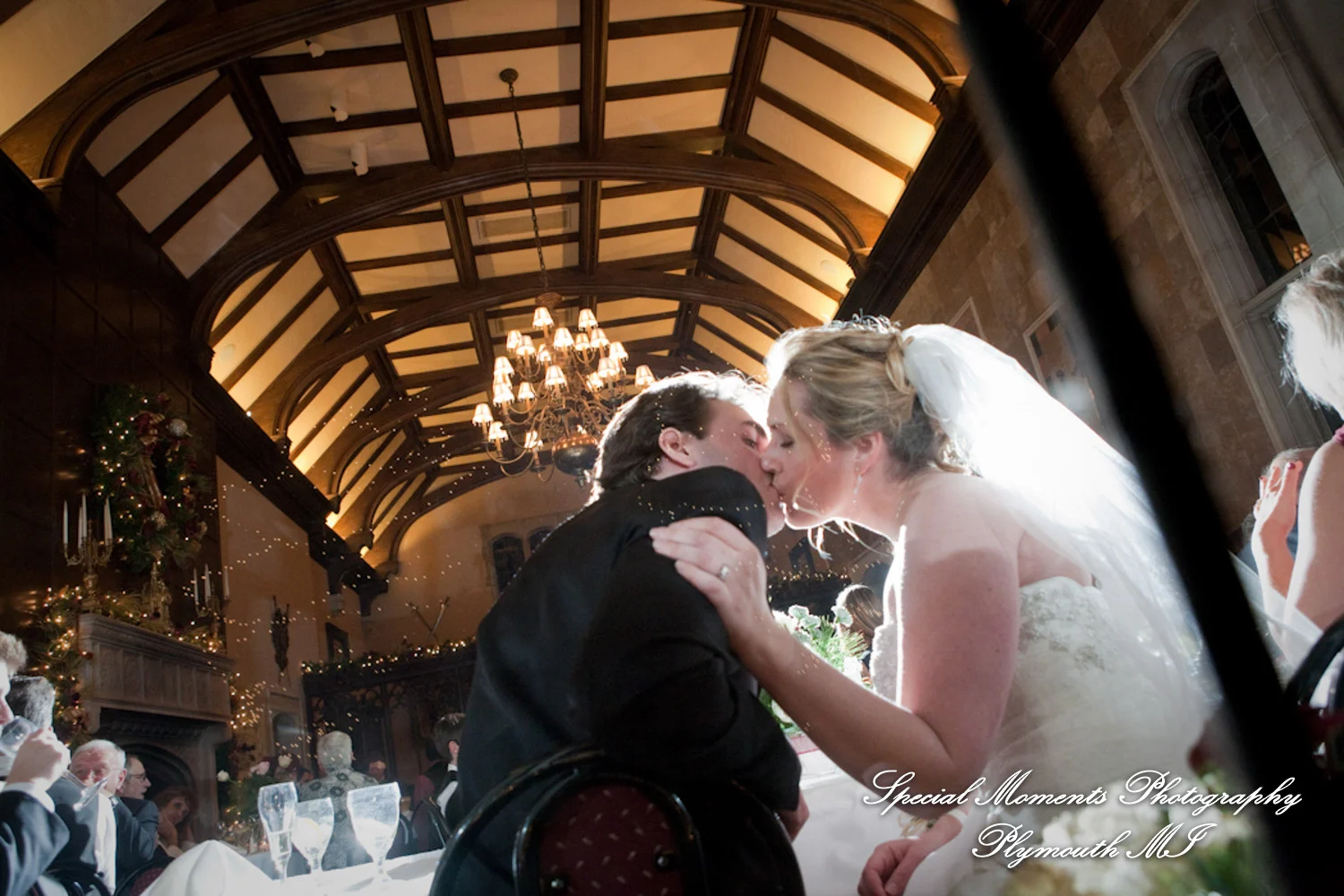 Pine Knob Mansion Clarkston MI wedding photograph