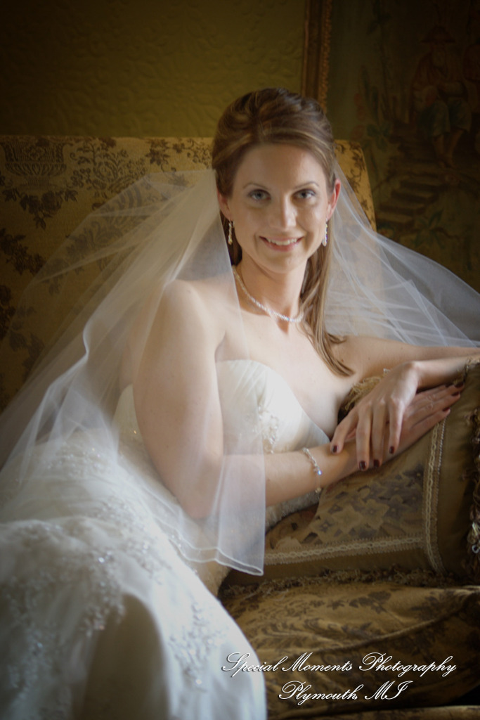 Natalie & Trevor at The Whitney Detroit MI wedding photograph