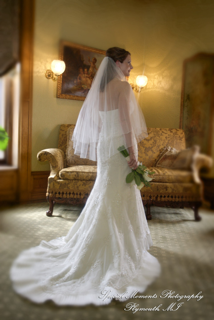 Natalie & Trevor at The Whitney Detroit MI wedding photograph