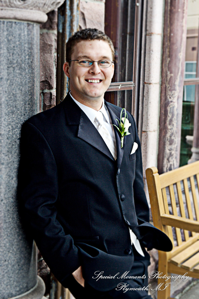 Natalie & Trevor at The Whitney Detroit MI wedding photograph