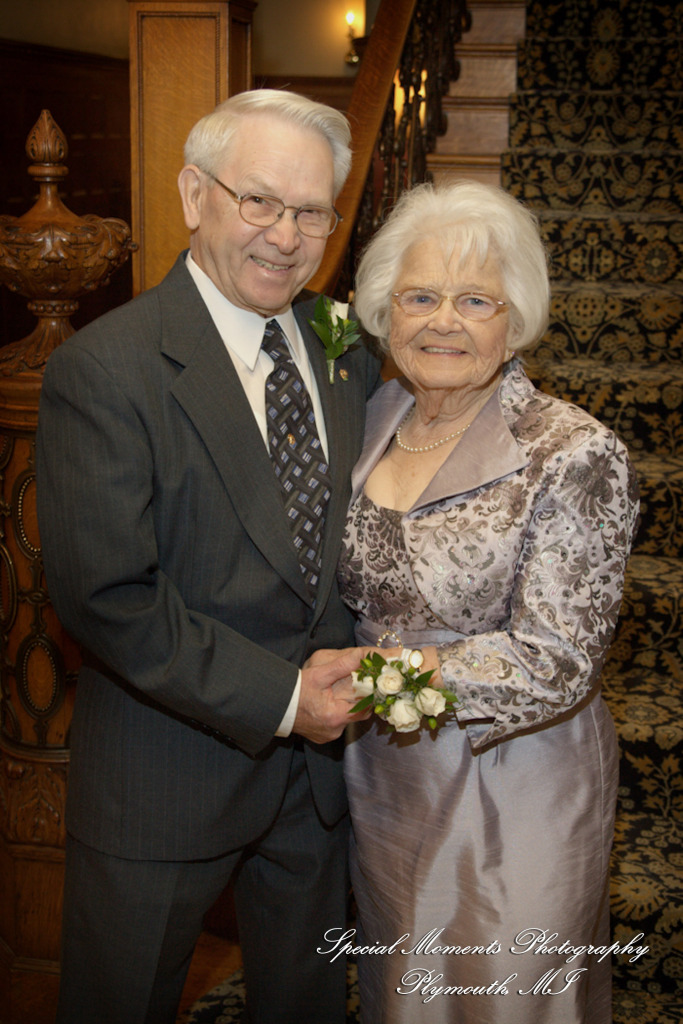 Natalie & Trevor at The Whitney Detroit MI wedding photograph