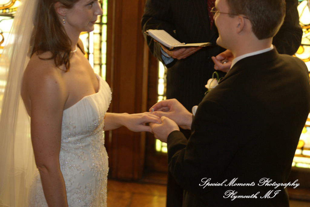 Natalie & Trevor at The Whitney Detroit MI wedding photograph