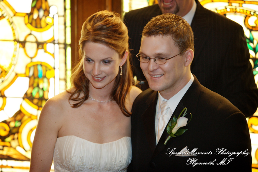 Natalie & Trevor at The Whitney Detroit MI wedding photograph