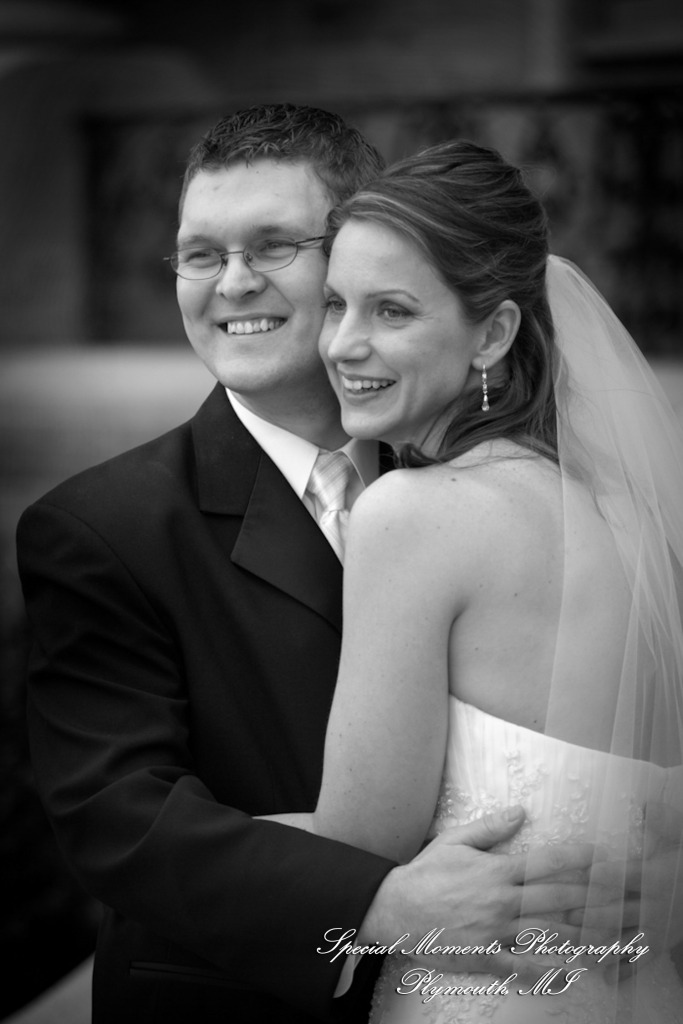 Natalie & Trevor at The Whitney Detroit MI wedding photograph