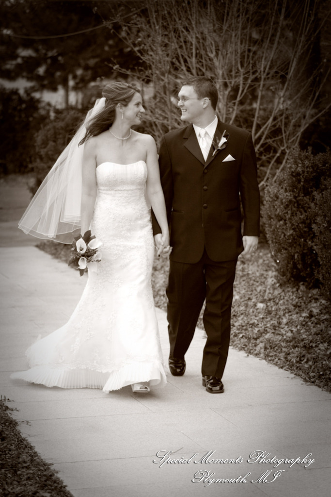 Natalie & Trevor at The Whitney Detroit MI wedding photograph