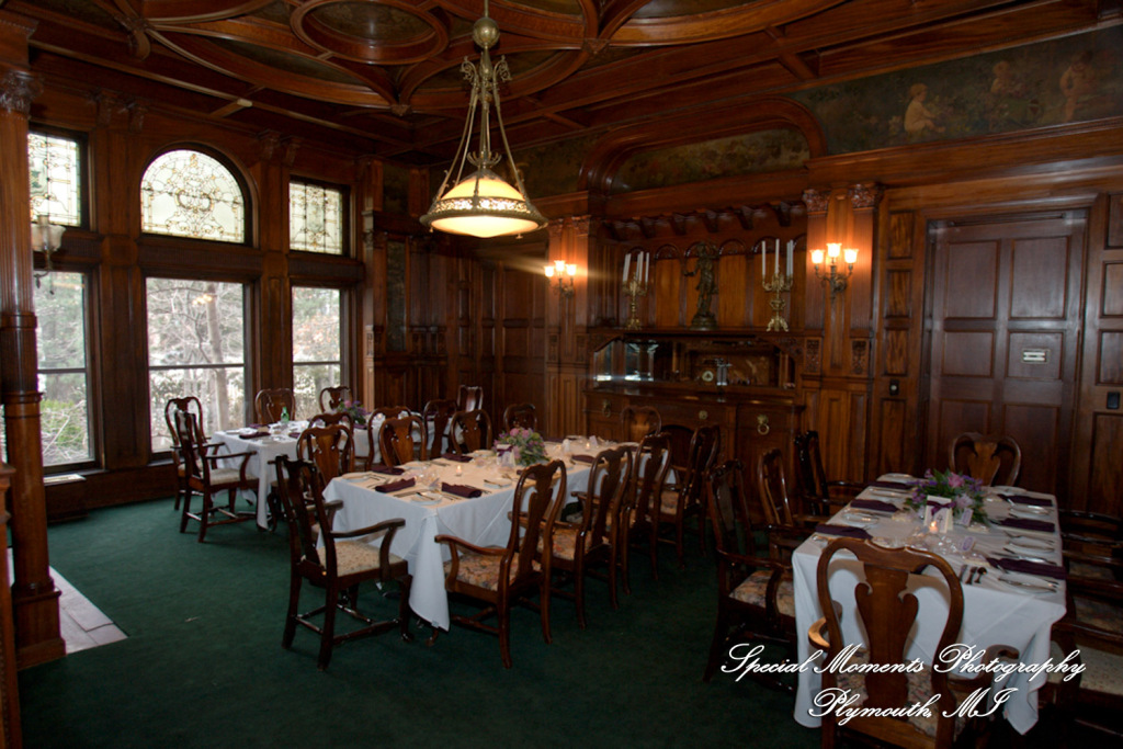 Natalie & Trevor at The Whitney Detroit MI wedding photograph