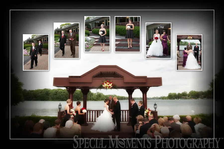 Bay Pointe Golf Club wedding photograph West Bloomfield