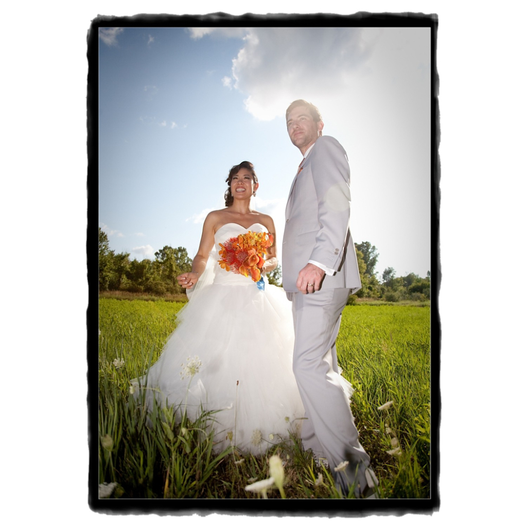 Federico & Christine at Home Wedding photography MI