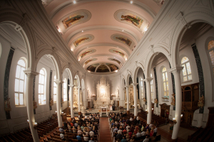Angela & David at St. Peter & Paul Jesuit wedding Detroit MI Wedding Photograph