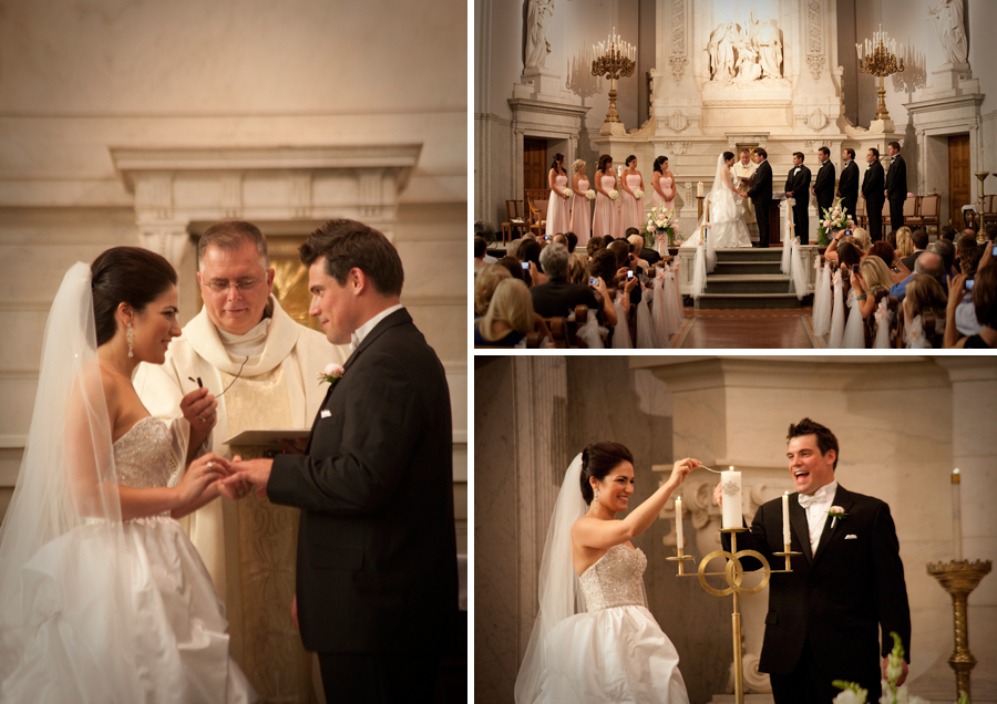 Angela & David at St. Peter & Paul Jesuit wedding Detroit MI Wedding Photograph