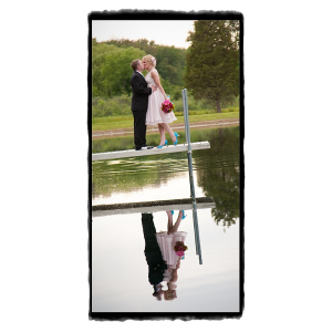Fine Art Vintage Design - James & Erica at Home wedding & reception MI
