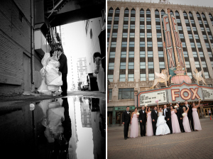 Angela & David at Downtown Detroit MI wedding Photography