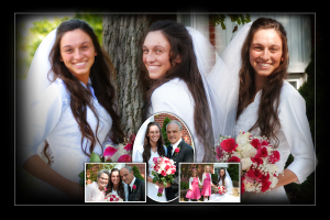 Coffee Table Design - Michael & Jori at Lake Pointe Bible Chapel wedding Plymouth MI