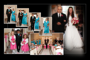 Coffee Table Design - Michael & Jori at Lake Pointe Bible Chapel wedding Plymouth MI