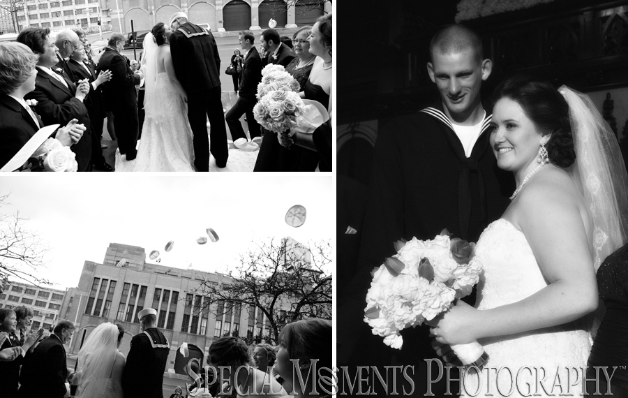 Downtown Detroit wedding