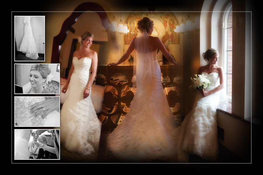 Coffee Table Design - Mike & Marianne at St. John's Resort Ballroom Plymouth MI Wedding Album
