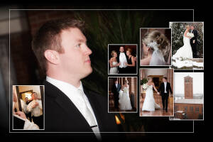 Coffee Table Design - Mike & Marianne at St. John's Resort Ballroom Plymouth MI Wedding Album
