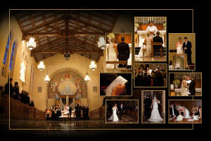 Coffee Table Design - Mike & Marianne at St. John's Resort Ballroom Plymouth MI Wedding Album