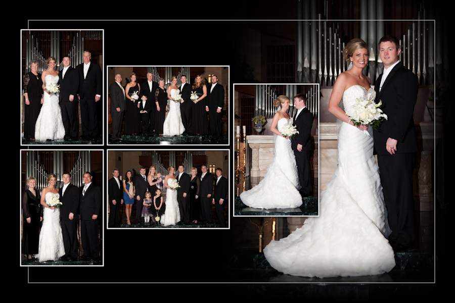 Coffee Table Design - Mike & Marianne at St. John's Resort Ballroom Plymouth MI Wedding Album