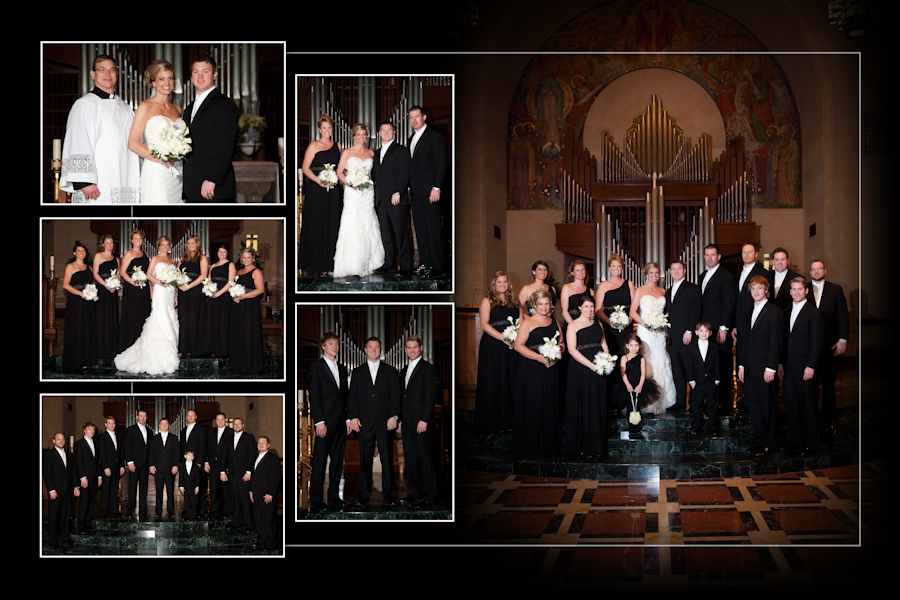 Coffee Table Design - Mike & Marianne at St. John's Resort Ballroom Plymouth MI Wedding Album