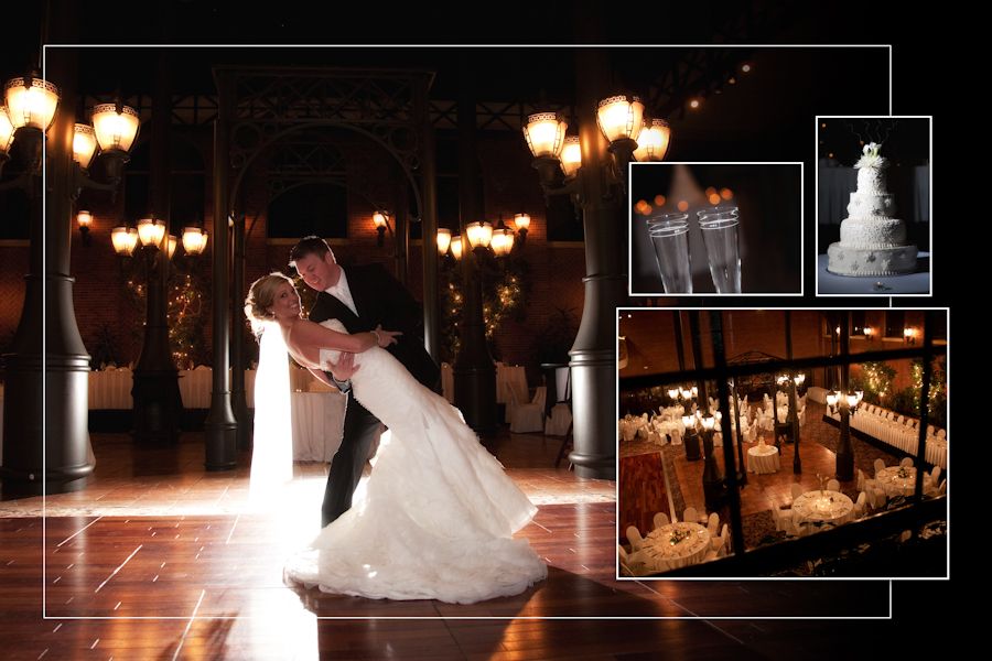 Coffee Table Design - Mike & Marianne at St. John's Resort Ballroom Plymouth MI Wedding Album