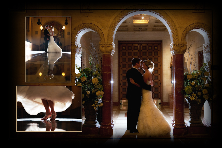 Coffee Table Design - Mike & Marianne at St. John's Resort Ballroom Plymouth MI Wedding Album
