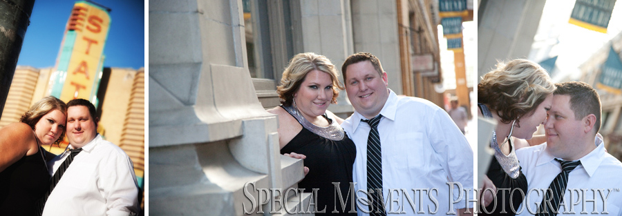 Downtown Ann Arbor MI engagement photos