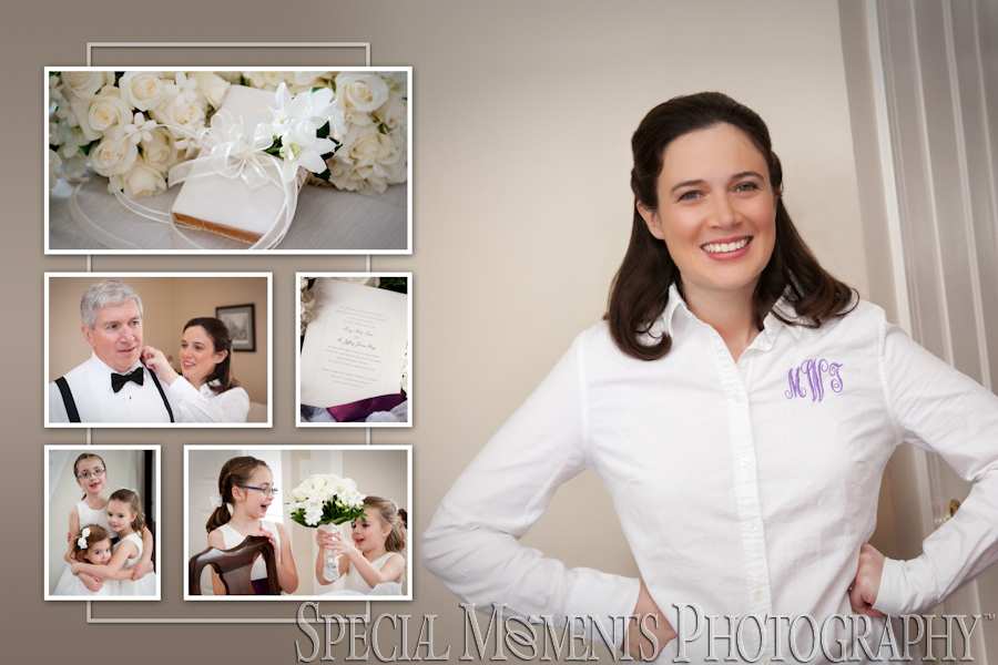 Home Getting Ready wedding photograph