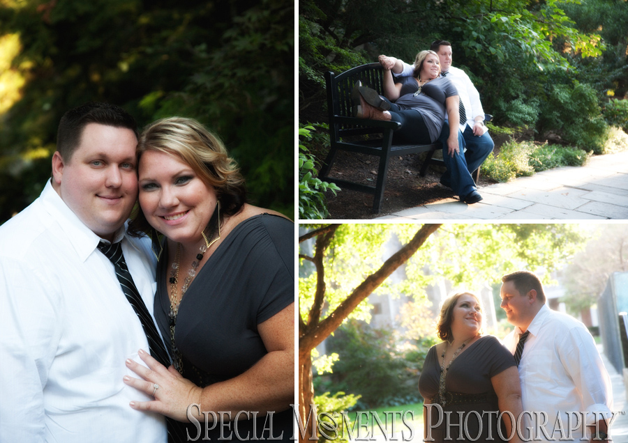 Downtown Ann Arbor MI engagement photos