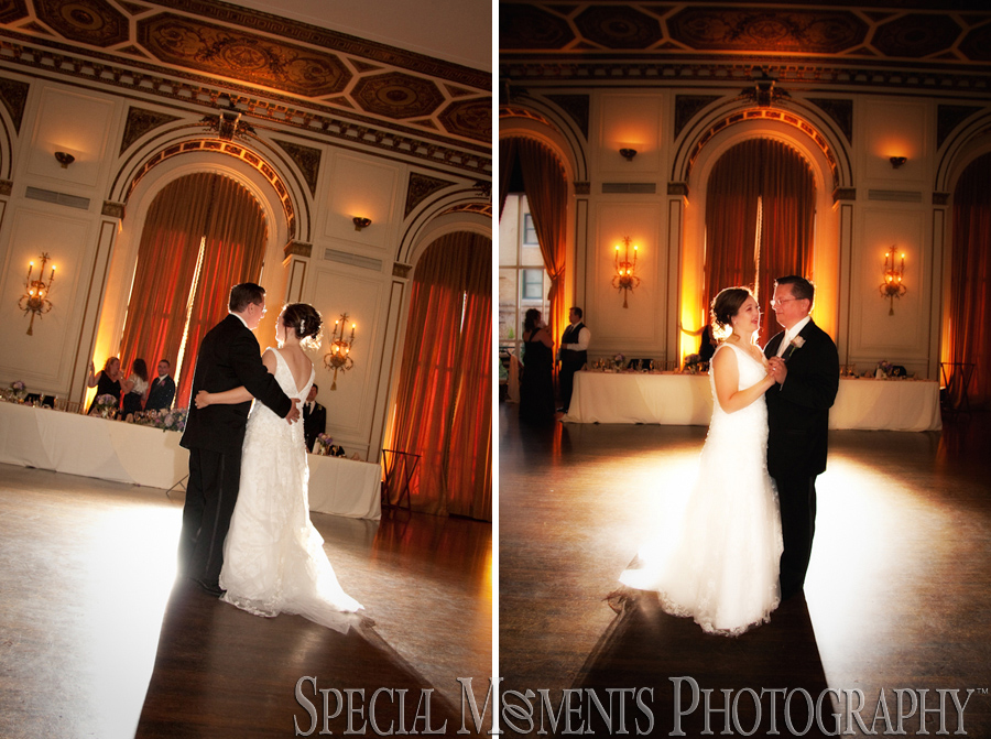 Colony Club Detroit MI wedding reception