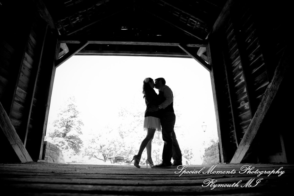 Alicia & Joseph at Greenfield Village Dearborn MI engagement photography