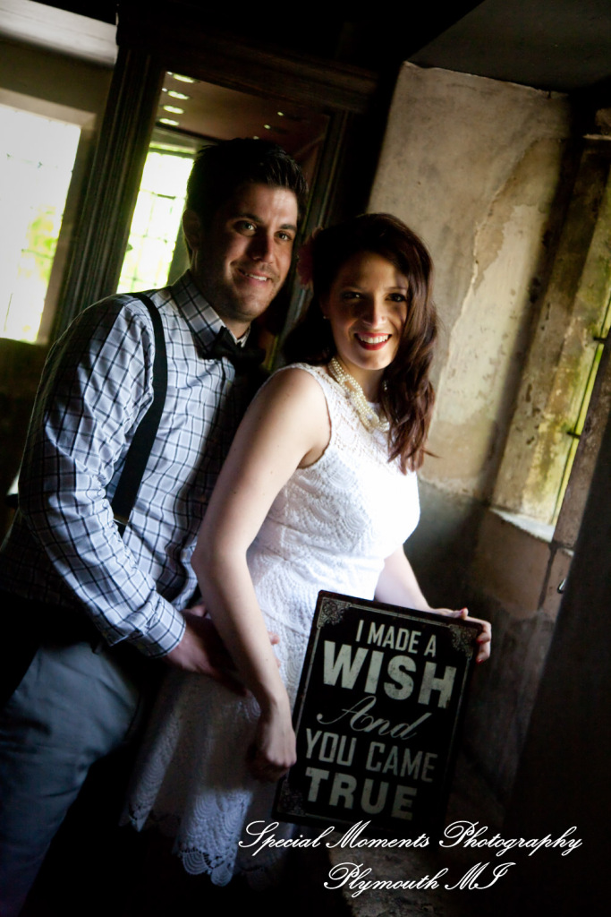 Alicia & Joseph at Greenfield Village Dearborn MI engagement photography