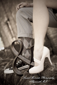 Alicia & Joseph at Greenfield Village Dearborn MI engagement photography