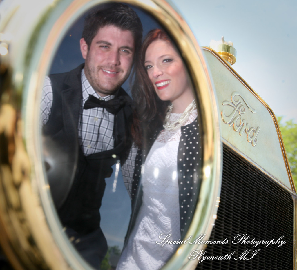 Alicia & Joseph at Greenfield Village Dearborn MI engagement photography