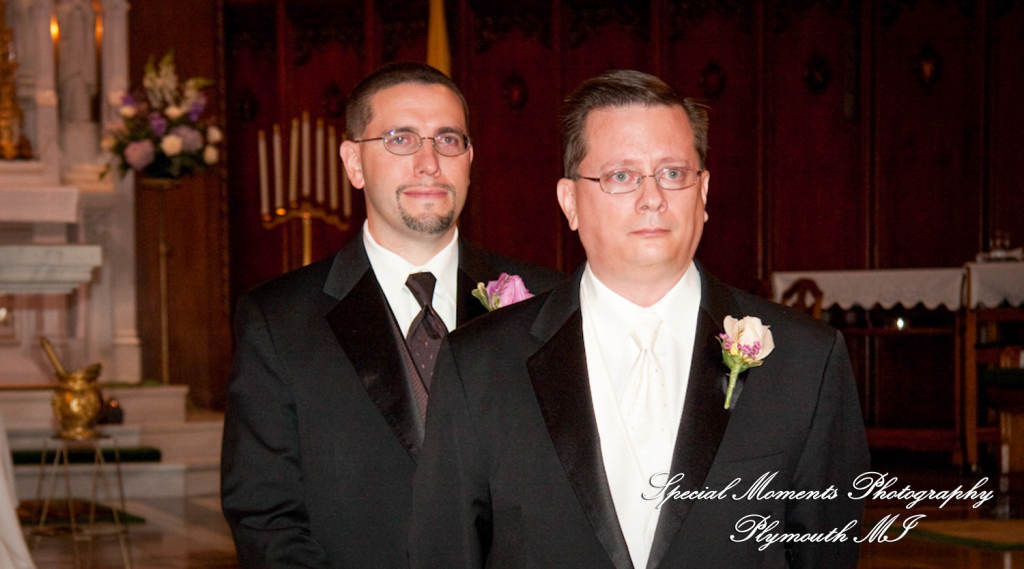 Adrienne & David at Assumption Grotto Church Detroit MI wedding photography