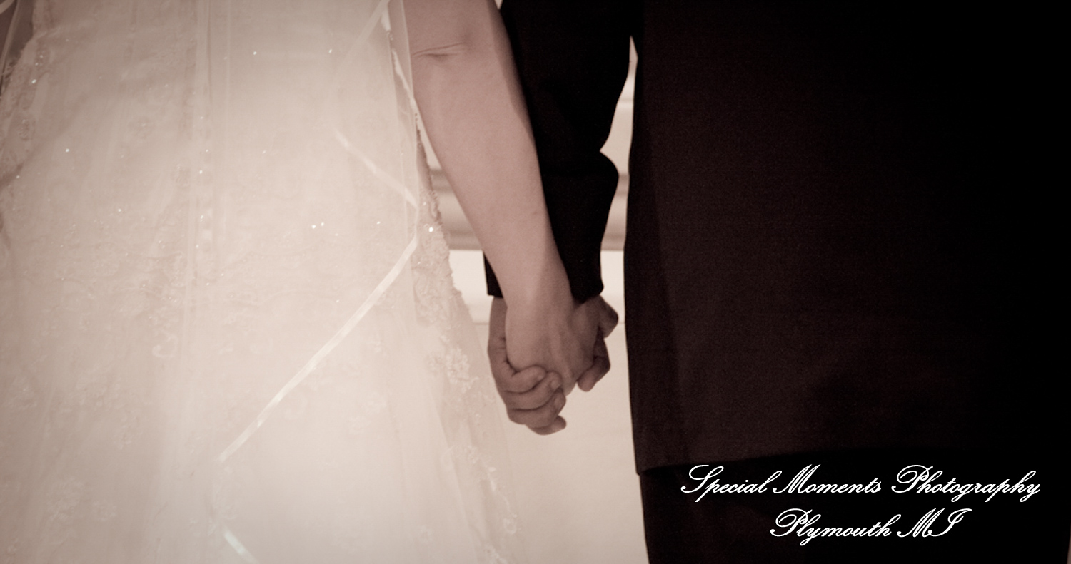 Adrienne & David at Assumption Grotto Church Detroit MI wedding photography