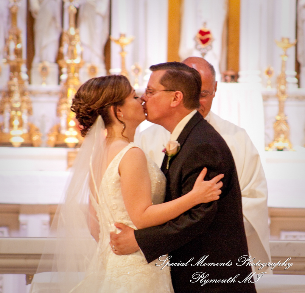 Adrienne & David at Assumption Grotto Church Detroit MI wedding photography