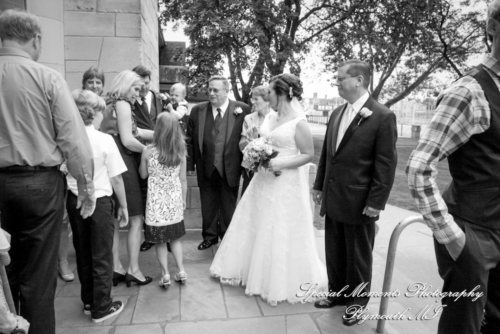 Adrienne & David at Assumption Grotto Church Detroit MI wedding photography