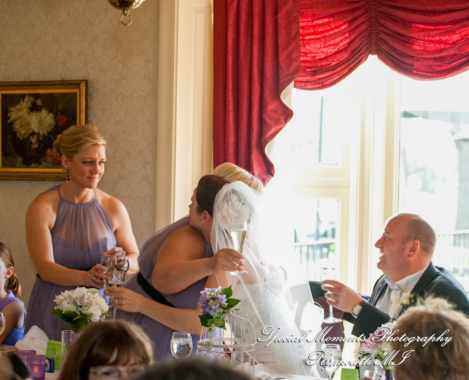 Lisa & Jeffrey at Montague Inn Saginaw MI wedding photography